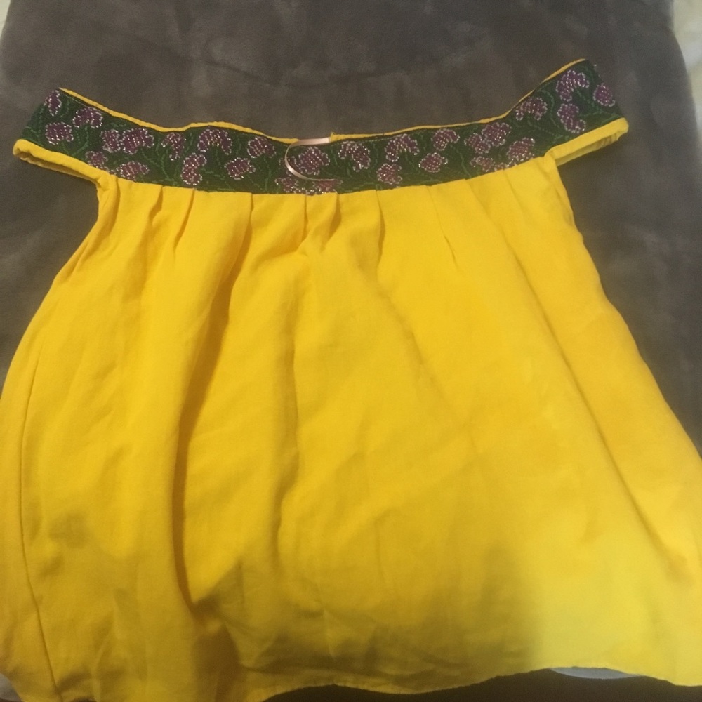 yellow Chiapas style shirt